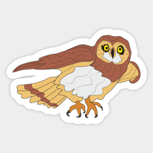 Owl Sticker